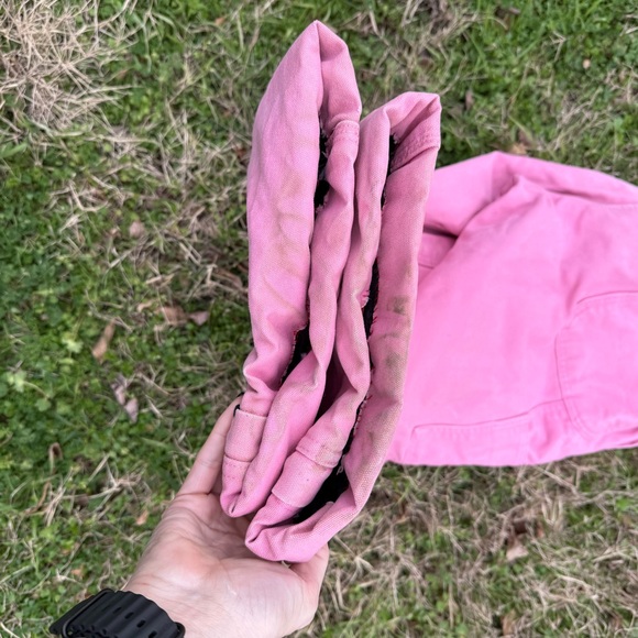 Carhartt pink bibs XL - Picture 11 of 16